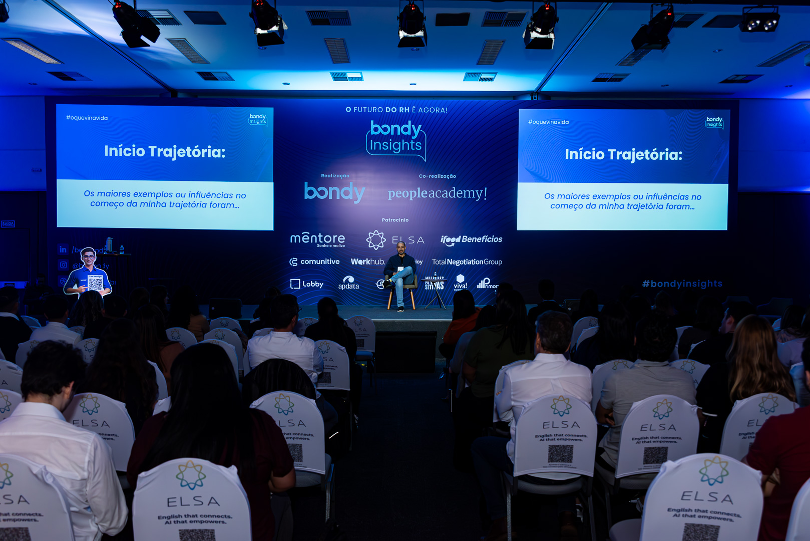 Palco principal do Bondy Insights